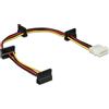 Delock Cavo sata molex Delock 4P Molex -> 4x 15P B [60142]