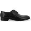 Melluso Scarpa Elegante Uomo Stringata Pelle Nera Liscia