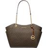 Michael Kors Berry Pink MK Borsa a tracolla da donna, nero, M, marrone, L