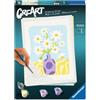 Ravensburger - CreArt Adulti Serie Trend D - Margherite | Kit Pittura Bambini | Dimensione Di 24 x 18 | Giochi Bambina 12 Anni | Paint By Numbers | Idee Regalo | Regalo Bambino 12 Anni
