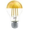 Eglo E27 LED, lampadina a specchio color oro, antiabbagliante, 7,5 Watt