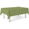 ECOMMERC3 Tovaglia plastificata antimacchia rettangolare 180x140 cm Verde | Per il tavolo su cui si mangia ogni sera, tinta unita e quadretti vichy, tela cerata impermeabile, si pulisce con un panno