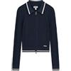 GUESS JEANS CARDIGAN DONNA - GUESS JEANS BLU - W6YR03 Z0849