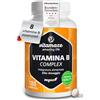 Vitamaze - amazing life Vitamaze® Vitamina B Complex Alto Dosaggio, 180 Compresse Vegan de Vitamine B con Biotina, Acido Folico, Vitamina B12, Vitamina B3, B5, Vitamina B6, Vitamina B1, Integratore Vitamina B