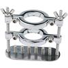 SAHOOSAFETY Anello for scroto, anello for testicoli con spremitore a punte, CBT, pene, testicoli, anello for il pene in acciaio inossidabile, ciondolo for pene, barella for testicoli, giocattolo sessu