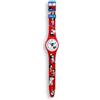 Swatch Orologio Swatch KLUNK! Peanuts Silicone Rosso Unisex Solo Tempo SO28Z106