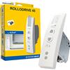 Schellenberg 22638 Avvolgicavo elettrico per tapparelle avvolgibili RolloDrive 45, fino a 4 m² di superficie della tapparella, larghezza del nastro 23 mm forza di trazione 12 kg