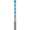 Bosch Professional 1x Punte Expert HEX-9 MultiConstruction per Calcestruzzo, Ø 6.50x100 mm, Accessorio Trapano a Percussione