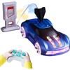 OBEST Auto a Telecomando, Stazione di Ricarica Simulata per Veicoli di Nuova Energia, 2,4 GHz RC Drift Stunt con Spray, Luci a LED e Musica, Voiture da Giocattolo per Ragazzi e Ragazze