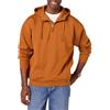 Amazon Essentials Felpa con cappuccio oversize con zip corta Uomo