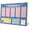 Grupo Erik Stitch Planner Settimanale da Tavolo A4 | 54 Fogli a Strappo | Spazi per Ogni Giorno e Note, Weekly, To Do List, 21 x 29,7 cm, Disney Gadget, Lilo e Stitch Gadget