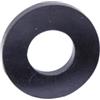 KUNLLP Guarnizioni piatte in gomma Rondella piatta nera Rondelle antiolio Guarnizione piatta for tubo rubinetto impermeabile O-ring(10x19x3mm,10Pcs)