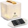 SOLIGHT Design - SOLARPUFF, lanterna solare ricaricabile con sensore di luce - Lanterna da campeggio a LED pieghevole, facile da aprire e piegare, non necessita di gonfiaggio, condizioni