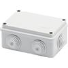 Gewiss di Fazio Srl Gewiss GW44005 Cassetta Di Derivazione Con Coperchio Basso A Vite Ip44 Dimensioni Interne 120x80x50 Pareti Con Passacavi