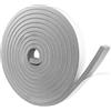 Storystore Nastro autoadesivo in schiuma grigio, 20mm(larghezza) x10mm(Spessore), guarnizione in gomma per porte e finestre, resistente alle intemperie, anti-collisione, isolamento acustico, lunghezza totale 5m