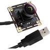 Svpro Modulo fotocamera USB da 5 MP, 30 fps, con obiettivo fisheye da 1,95 mm, grandangolo di 138 gradi, scheda webcam IMX335 UVC, Plug and Play per computer, stampante 3D, fotocamera Lightburn, per