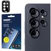 H HARDY 3mk Lens Protection Pro Vetro per fotocamera per Samsung Galaxy S26 Ultra, Anelli per obiettivo, Cornice in metallo, Qualità fotografica inalterata