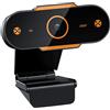 MAGICLULU Webcam HD con Microfono Integrato e Messa a Fuoco Automatica, Base Regolabile in Plastica per Laptop e Computer, per Ambienti di Formazione ed Eventi