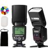 AMBITFUL Ambitious AF970 Camera Flash Speedlite per Canon Nikon Sony Olympus Fuji Panasonic, flash wireless 2.4G, Recycle Time 0.1-2.5s, Head & LCD Panel & Single-Contact Hotshoe