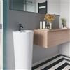 Parama Lavabo freestanding diam. 40 cm in ceramica bianco lucido con troppopieno | Azov