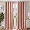 TOPICK Tende Oscuranti per Interni 2 Pannelli L140 x A260 cm Rosa