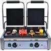 Attrezzature Professionali Piastra Grill in Ghisa WL2 Smart Line - Superiore e Inferiore Liscio - Piano Cm 48,5 x 23,5