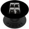 Funny Animal Photography Sunglasses Self Miele Badger Occhiali da sole Photo Booth Selfie Ritratto Umoristico PopSockets PopGrip Adesivo
