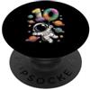 Cosmic Kid Adventures Dieci anni astronauta Space Explorer Design PopSockets PopGrip Adesivo