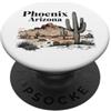 Phoenix Arizona USA Outdoor Vintage Fenice PopSockets PopGrip Adesivo