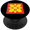 Aloha Gift Box Trapunta hawaiana modello Royal Hawaii Ali'i Island Heritage PopSockets PopGrip Adesivo