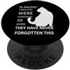 Funny Cat Quote Tees & Amusing Feline Gi Nei tempi antichi i gatti erano adorati come dei v3 PopSockets PopGrip Adesivo