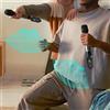 Dynamic Microphone Converter Sistema Microfonico Wireless Portatile Ricaricabile 2 4G per Spettacoli