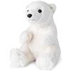 WWF 01191 - Orso polare, realistico, circa 23 cm, meravigliosamente morbido e morbido, lavabile a mano