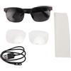 Gistuch Occhiali Bluetooth, audio stereo, lenti polarizzate, IP67, impermeabili, occhiali da sole musicali, cuffie per equitazione, guida