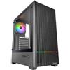 Mars Gaming MCQUANTUM, Midi Tower, Nero, ATX, Micro ATX, Mini-ITX, Vetro temperato, 17 cm, 33,5 cm