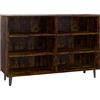 vidaXL Credenza Rovere Fumo 103,5x35x70 cm in Truciolato