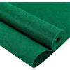 BENECREAT 40cmx3m Foglio di Tessuto in Feltro Verde Imbottitura in Rotolo di Feltro Non Tessuto Tessuto in Feltro per Cuscino, Mestiere Fai da Te 1mm di Spessore
