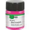 KREUL 75511 - Vernice acrilica opaca, rosa in barattolo da 50 ml, vernice a base d'acqua dalla copertura cremosa e dall'asciugatura rapida, adatta a molte superfici diverse