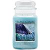 Village Candle 106326811 Rain Grande Vaso, Vetro, Blu, 10.4 x 10.1 x 17.7 cm