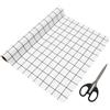 Marjoramy Tappetino per Cassetti 45x200 Cm,Tappetini Antiscivolo per Cassetti Cucina,Non-adesivo Tessuto Oxford Impermeabile Shearable Tappetini,per Cassetto Frigorifero Cucina Ripiani