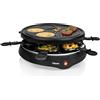 Tristar Raclette per un massimo di 6 persone con 6 padelle, diametro 25 cm, RA-2998