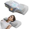 CloudNook Cuscino in Memory Foam per Cervicale - Guanciale Ergonomico a Forma di Farfalla Antirussamento - Cuscino Sagomato per Tutte le Posizioni di Sonno, Ritorno Lento e Lavabile