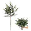 LearnLyrics Rami Di Albero Di Natale,Cedro Pino Realistico,Di Pino Artificiale Verde Natale - Per Lavoretti Ghirlanda Riempitore Vasi Mensola Albero Camera Da Esterno