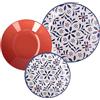 ROSE & TULIPANI MILANO Thun Rose & Tulipani - Set 18 Piatti Sea Breeze