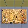 My Custom Style Zerbino #Arte-Albero della Vita, Klimt# 50x80 Ruvido