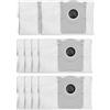 Hoppipola Confezione da 4/10 sacchetti per aspirapolvere Ecovacs Deebot T90 Pro/Omni, sacchetti per aspirapolvere da 3,5 l con filtro Meltblown, fodere igieniche usa e getta