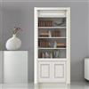 Generic Adesivi per Porte Interne Libreria Adesivo Porta Interna Libreria 3D Murale Decorazione Camera Da Letto Bagno Poster Porta Autoadesivo Carta Da Parati 80x210 cm A6262