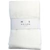 Maison sucrée Asciugamano Viso più Asciugamano ospite in Spugna Puro Cotone da 450 gr/Metro Quadro, Bianco