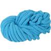 Générique Lana da lavoro a maglia grossa - Gomitolo di lana spessa per maglieria a mano e uncinetto - Progetti di decorazione per la casa e creativa - 250 g (blu lago)