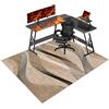 LzreXnvoFxg Tappetino per Sedia da Scrivania, Ufficio Protettore del Pavimento, Tappeto Sedia Gaming, Tappeto Salvapavimento Antiscivolo, Tappetino Pavimenti per Parquet e Pavimenti Duri/Piastrelle 130 x 160 cm